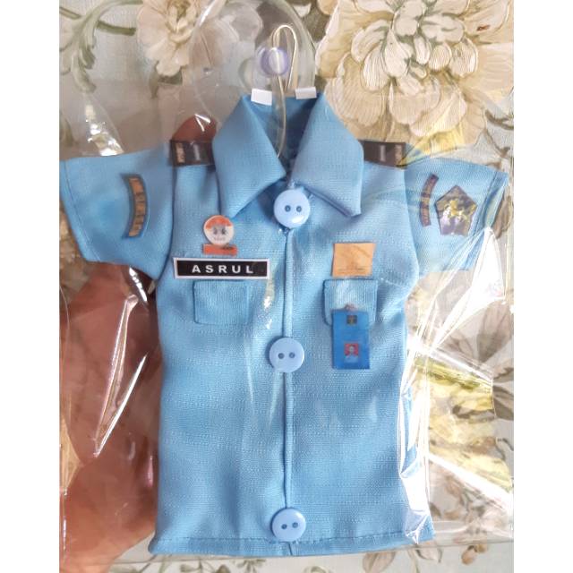 MINIATUR SERAGAM KEMENKUMHAM