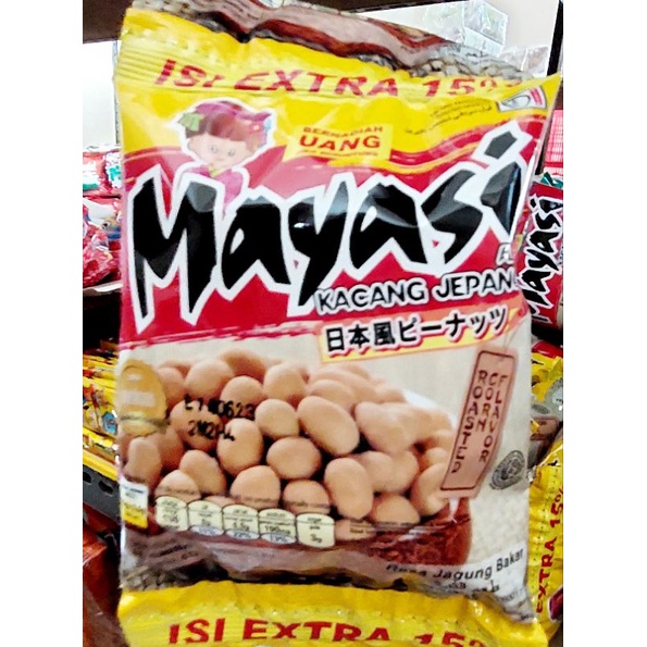 Mayasi Kacang Jepang 12gr x 10pcs