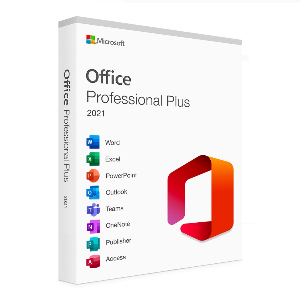 Jual MICROSOFT OFFICE 2021 PRO PLUS RETAIL - ORIGINAL | Shopee Indonesia