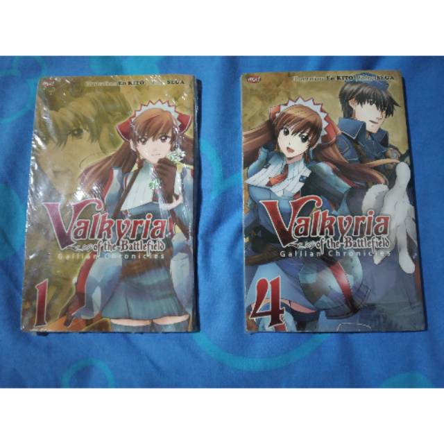 Komik murah Valkyria of the Battlefield volume 1 & 4