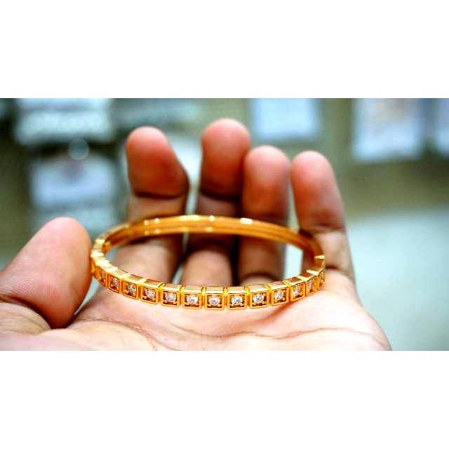 Gelang Bangkok Permata Lapis emas