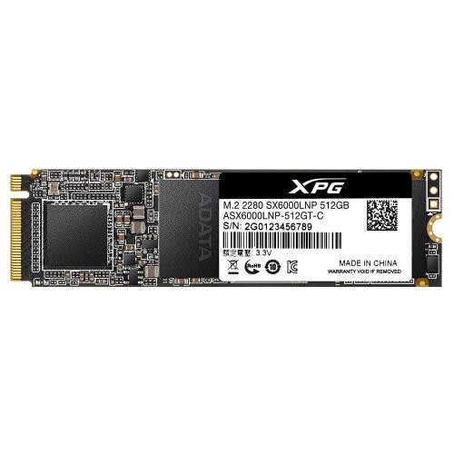 ADATA SX6000 Lite 512GB M.2 NVME R 1800MB/S W 1200MB/S