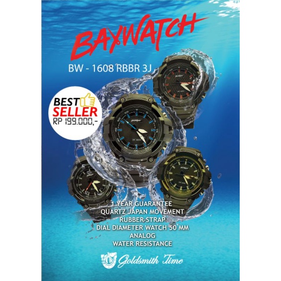 Jam Tangan Baywatch 1608 RBBR