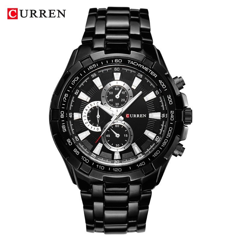 CURREN 8023 Jam Tangan Pria Analog Stainless Steel WK-SBY