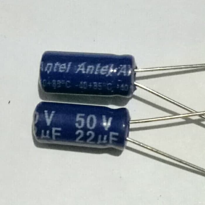 KAPASITOR/ELCO 22uf 50V