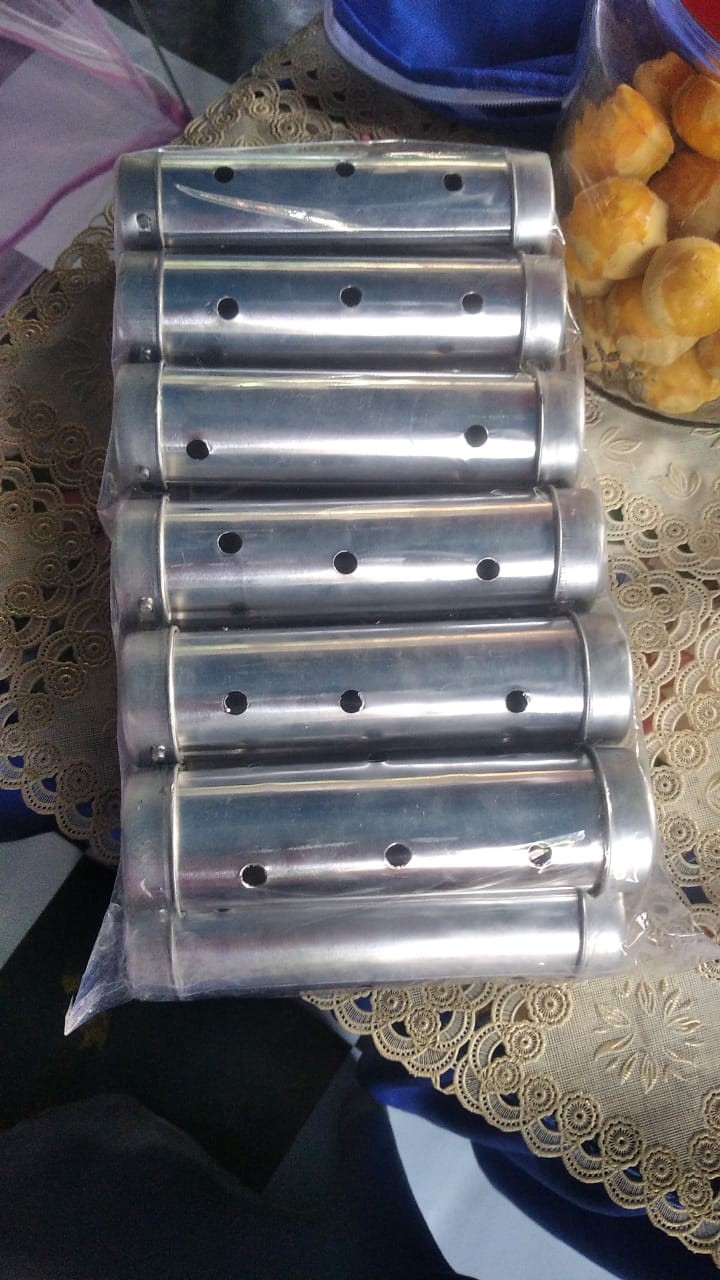 Cetakan Lontong Aluminium 15 X 4 Cm (12 Pcs)