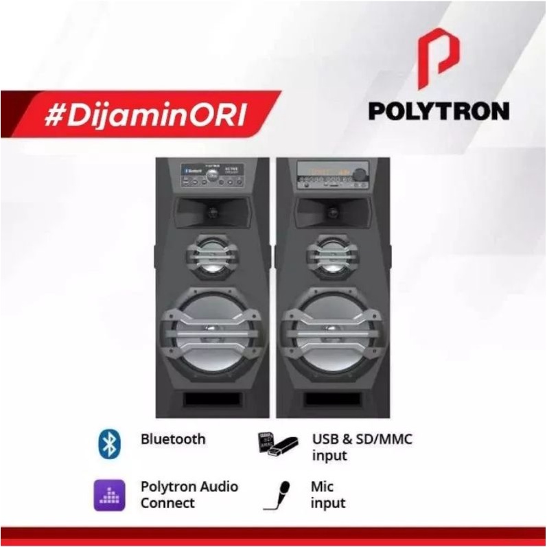 POLYTRON ACTIVE SPEAKER - PAS 2A15 FMB