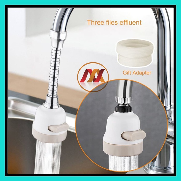 Sambungan Kran Air Flexible - Flex Turbo Faucet Sprayer