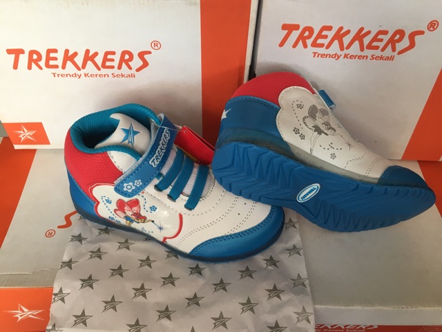 SEPATU LAMPU ANAK PEREMPUAN TREKKERS