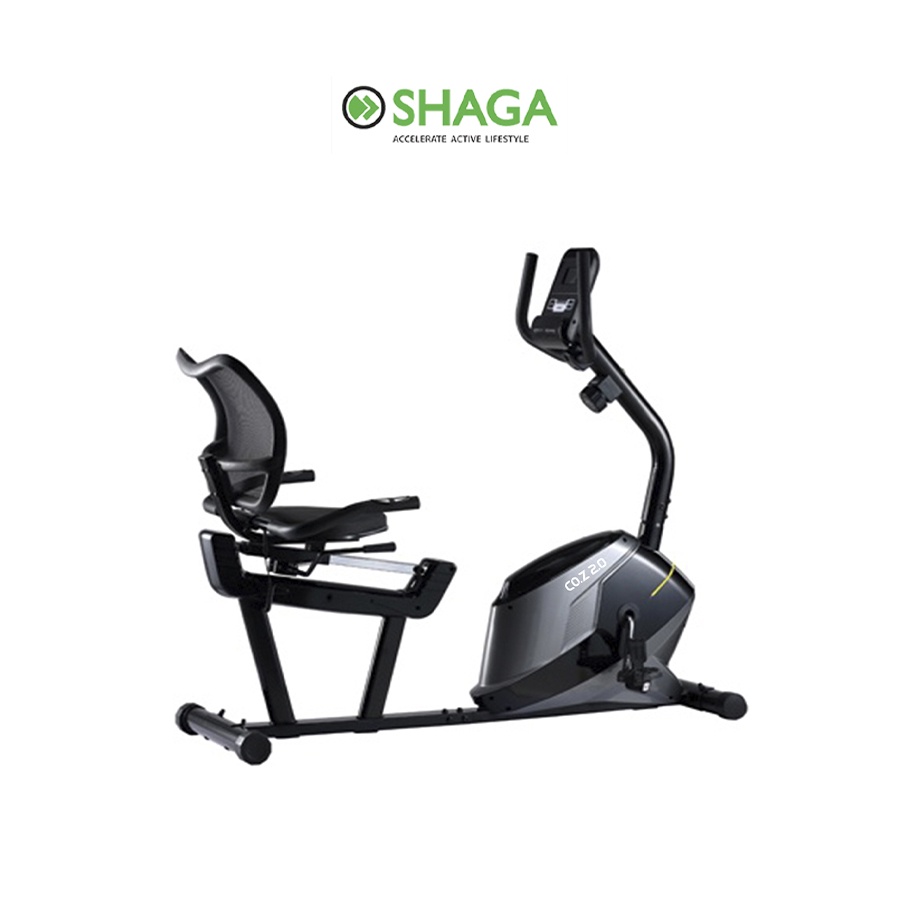 Shaga - Magnetic Recumbent Bike - CO.Z-2.0 - Alat Fitness Sepeda Kesehatan
