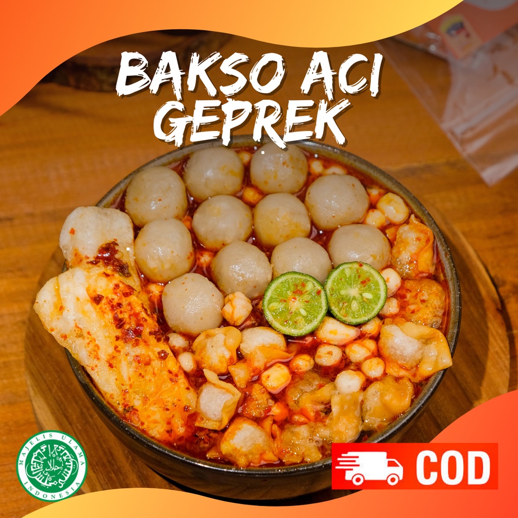 

Baso aci Bumbu Geprek Termantap Termurah Enak, Komplit, Makanan Instan Siap Saji