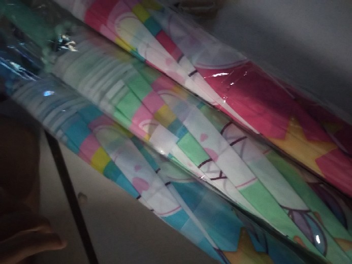 Tcs Payung Anak Unicorn / Pony / Plastik / Semi Transparan / Dof