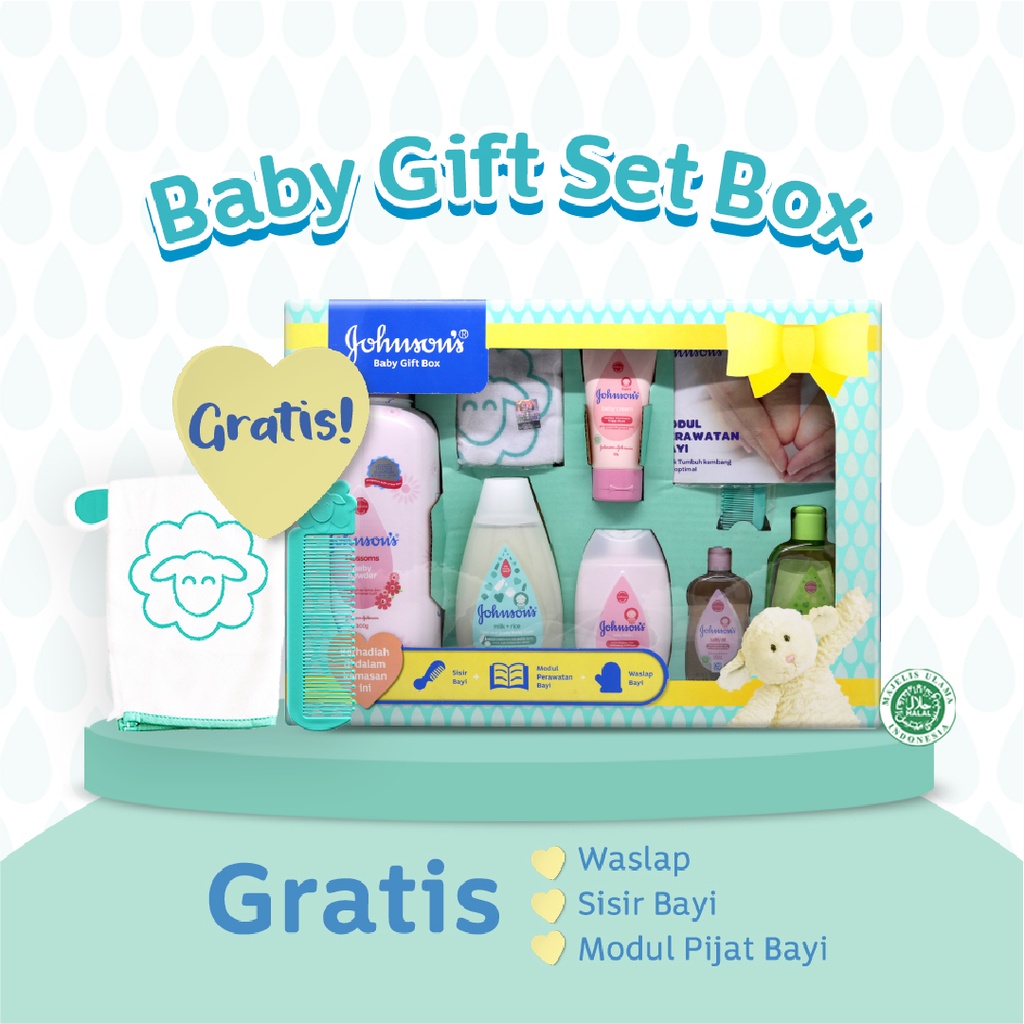 JOHNSON'S Gift Box - Paket Hadiah Bayi