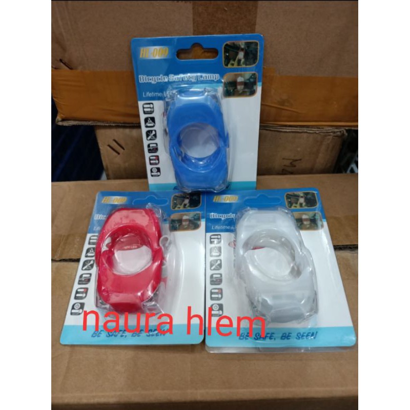 lampu sepeda atau asesoris sepeda