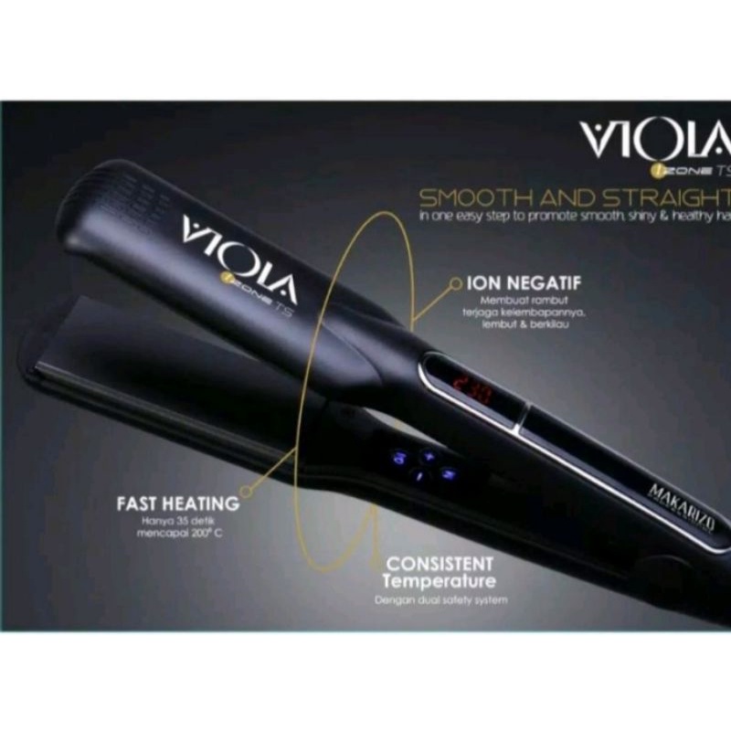 catok rambut Viola fast heating