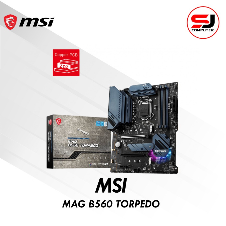 Motherboard MSI MAG B560 TORPEDO ATX LGA1200 HDMI DP MSI B560