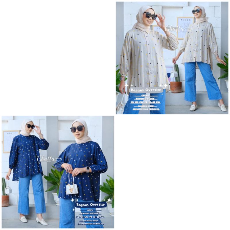 Ragan's Oversize Original Produk berlabel Ghaffa the Label