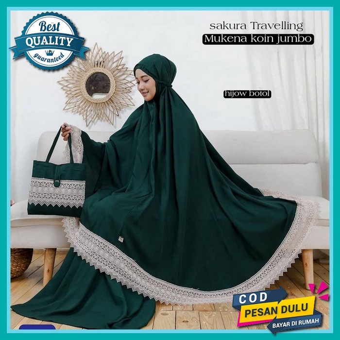 Mukena Azkadina Zaida Super Jumbo Mukenah Terbaru 2022 Bali Dewasa Remaja Santri Rayon Jumbo Murah A