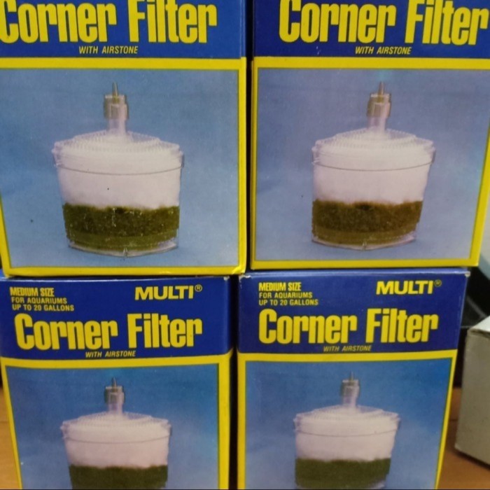 Filter corner Multi corner filter sudut aquarium aquascape MINI FILTER KECIL