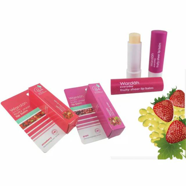 Wardah Fruit Sheer Lip Balm