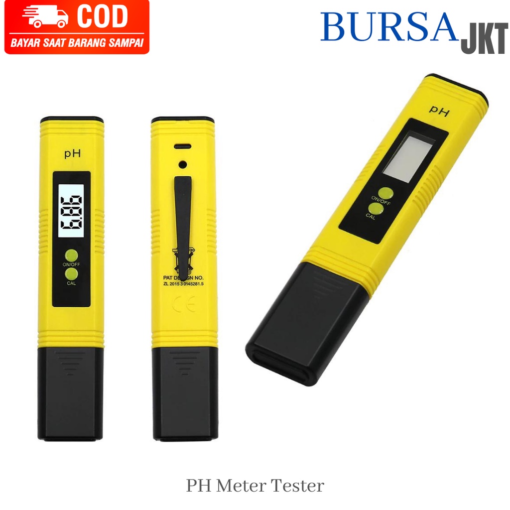 Ph METER DIGITAL  3 POCKET ALAT PENGUKURAN KEASAMAN Ph AIR 3IN1