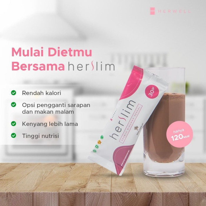 Herslim Herwell Susu Diet Sachet