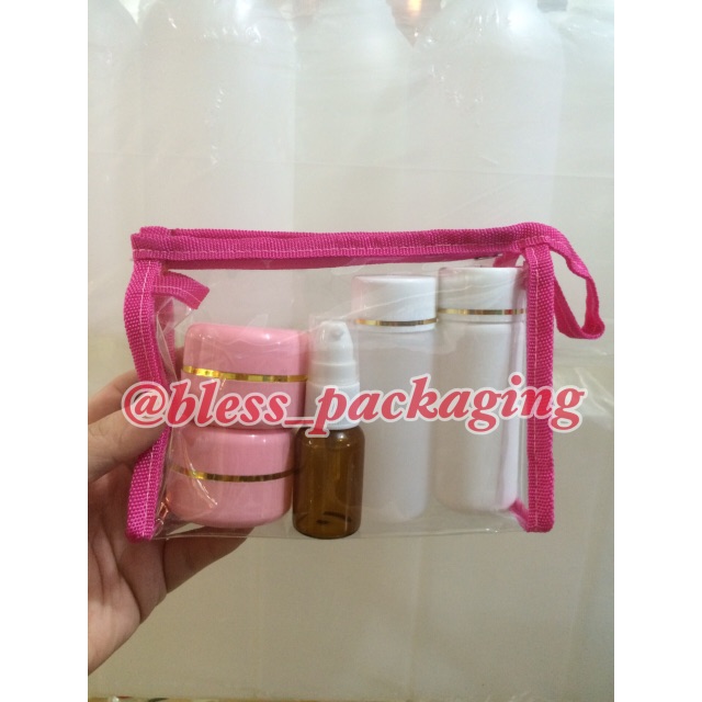 pouch kosmetik/ cosmetic pouch/ pouch mika/ pouch make up besar