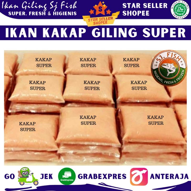

IKAN KAKAP GILING SUPER 1 KG