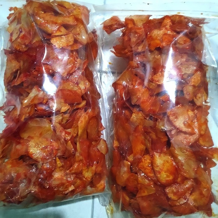 

MURAH [READY] Keripik Singkong Lengket Pedas Manis 500gr - Balado