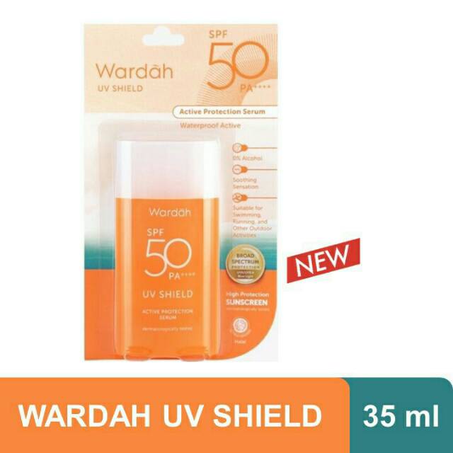 WARDAH UV SHIELD - Sunscreen Gel SPF30/ Aqua Fresh SPF50/ Light Matte SPF50/ Active Protection SPF50