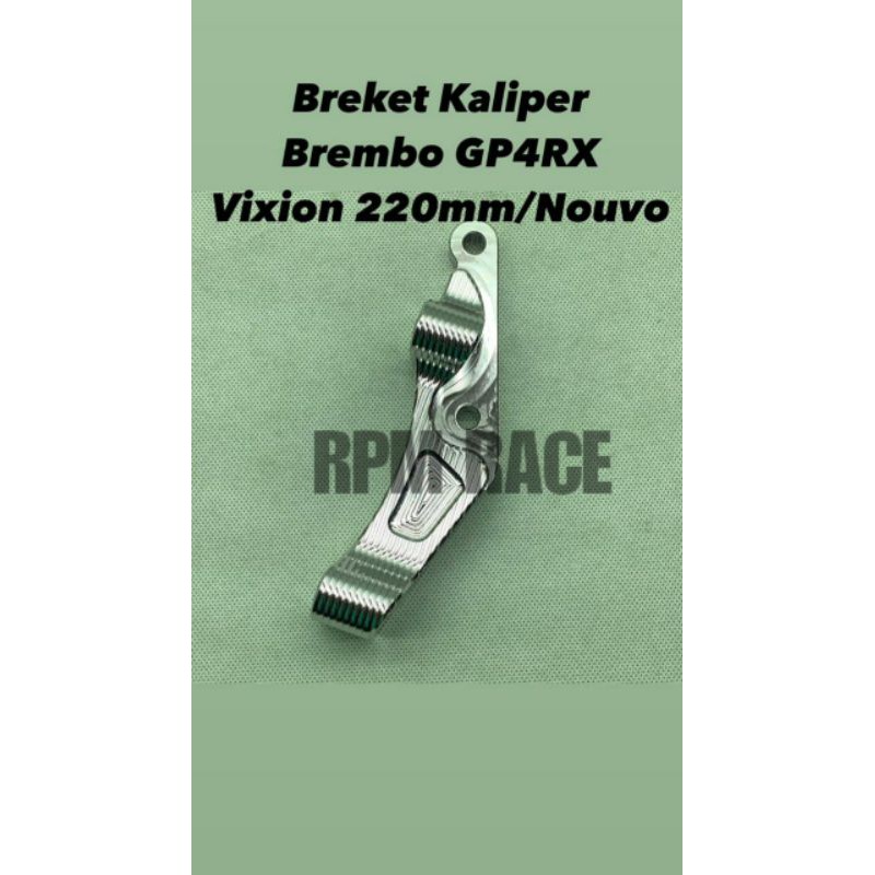 Breket Brecket Kaliper Kaliper Monoblok Gp4rx 220MM Vixion Nouvo Fizr RX king New