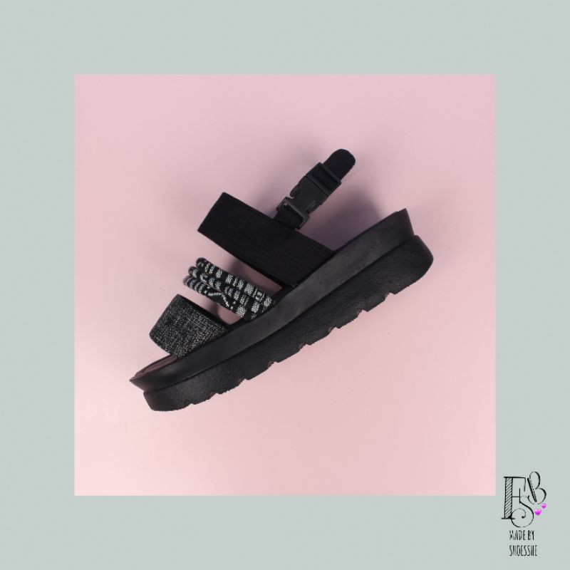 Fsb - KALA Sandal Tali Wanita-Grey