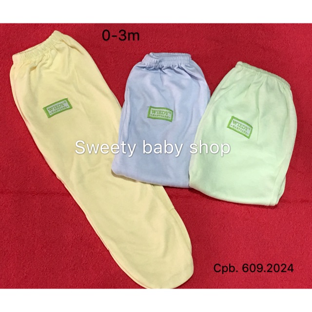 3 PCS Baju Bayi Newborn Baru Lahir Murah 0-3 bulan Set Katun Polos Cewek Cowok / Baju Baby Unisex