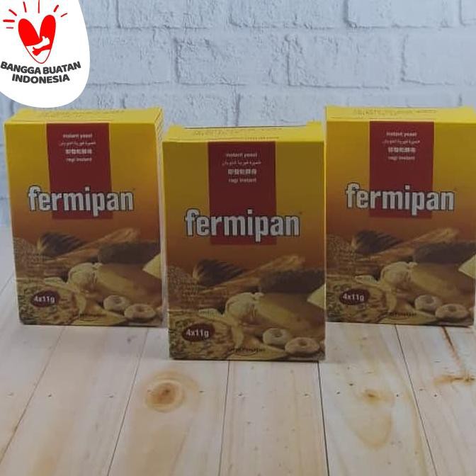 

BAHAN KUE RAGI YEAST RAGI KERING FERMIPAN BROWN 4X11 GR PERISA MAKANAN & MINUMAN