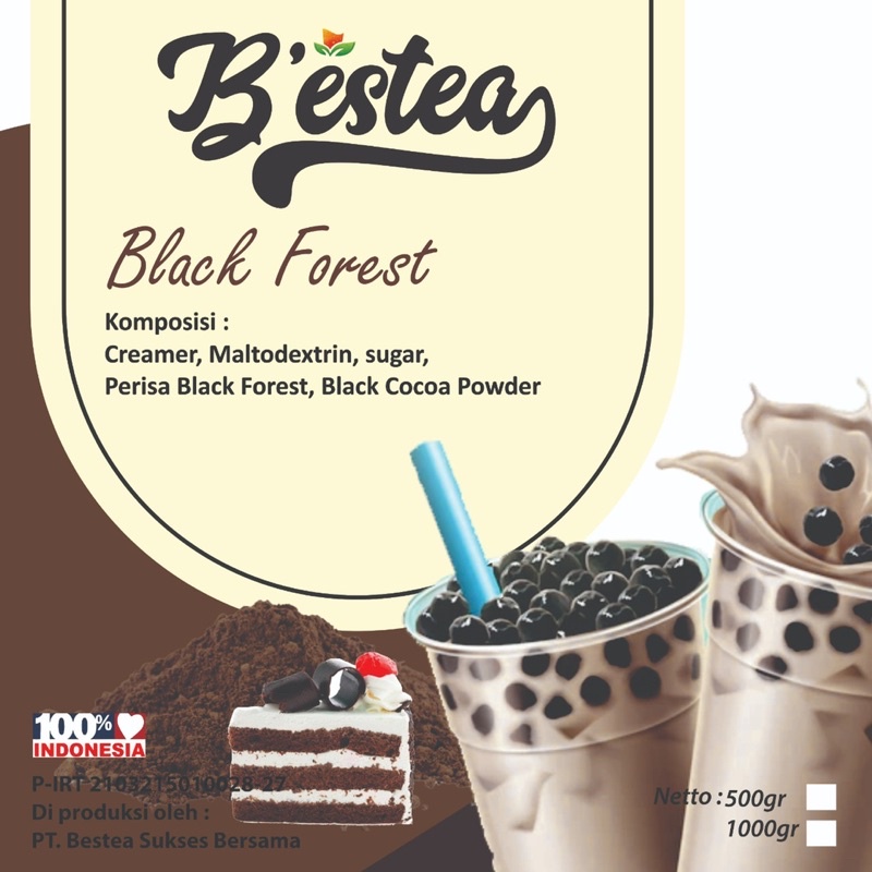 Bubuk Minuman Rasa Blackforest Reguler 1 kg Powder Drink