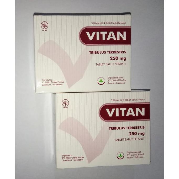 Spesial Promo - Vitan Tribulus Terrestris 250 Mg Isi 20 Tablet