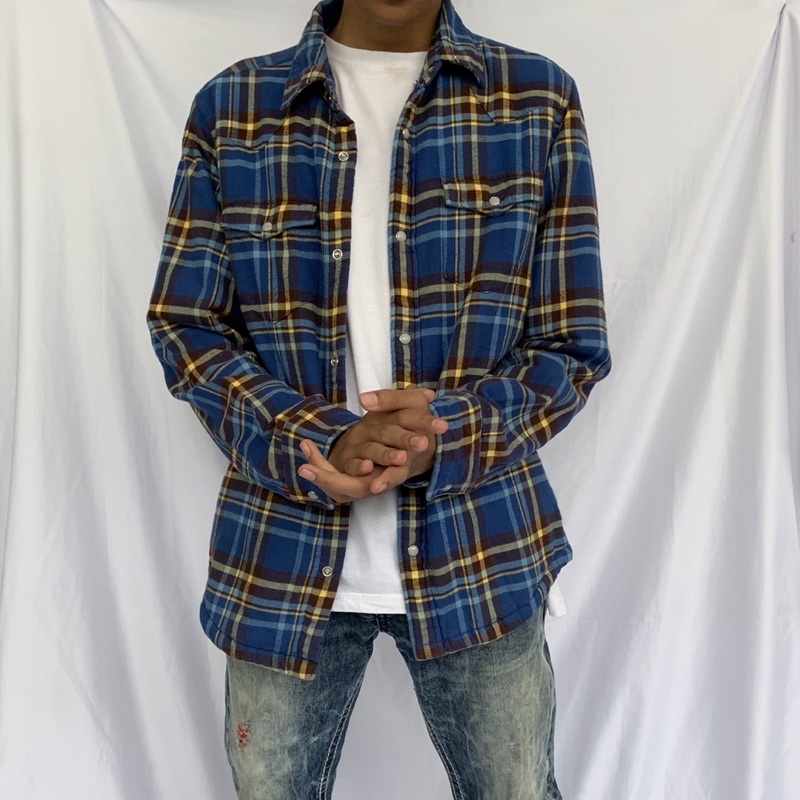 Uniqlo Sherpa Flannel