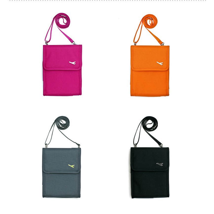 Travelmate [PROMO] tas KOREA MINI TRAVEL bag SELEMPANG untuk pasport  travelus