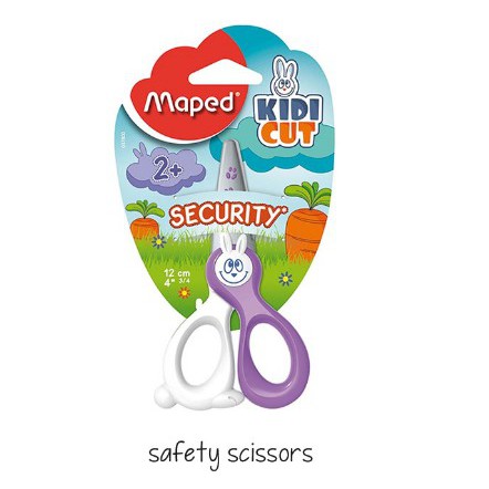 

SAFETY SCISSORS/ Gunting Anak/ Scissor Maped/ Belajar Menggunting/ Kidi Cut