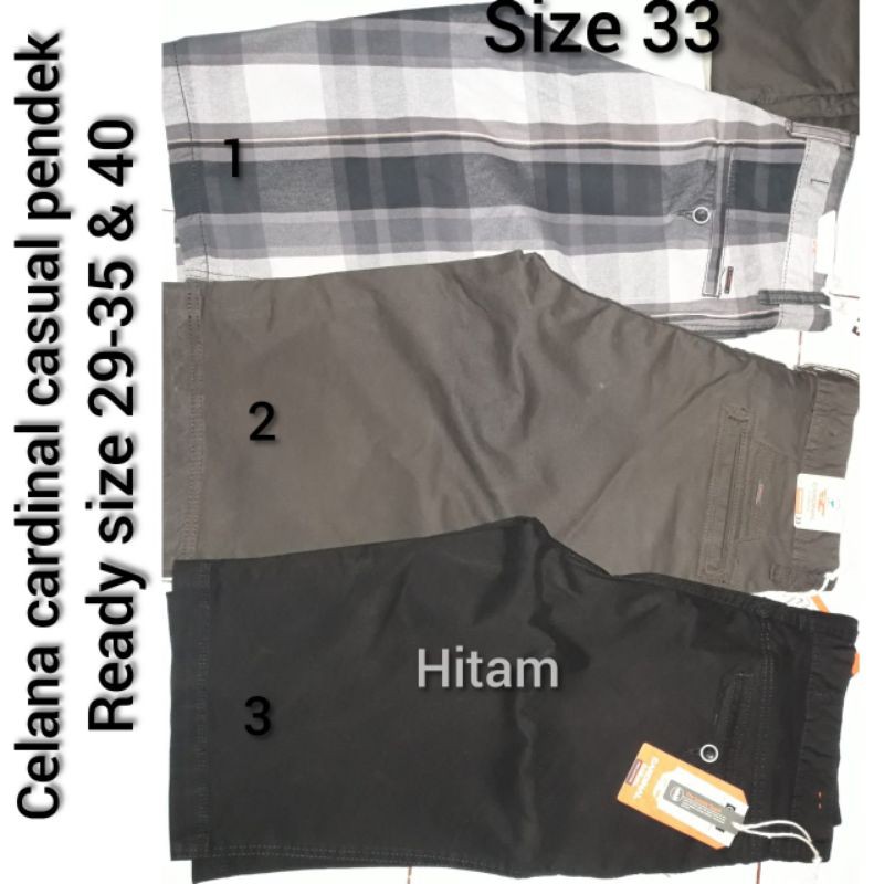 Celana Cardinal casual pendek