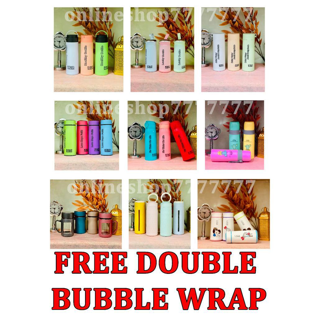 botol minum tumblr 6 oup tumblr 6 derajat import 420ml FREE DOUBLE BUBBLE WRAP