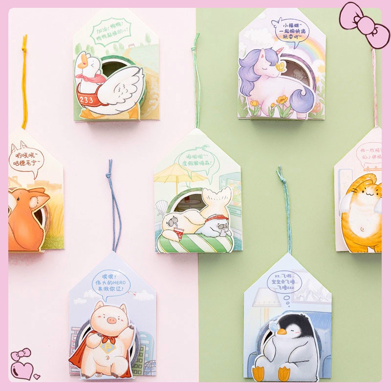 

Washi Tape Cute Animal Series