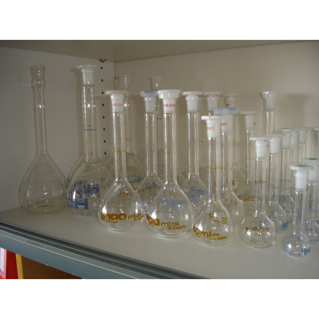 Volumetric Flask 1000 ml / Labu Ukur 1000 ml grade A Pyrex