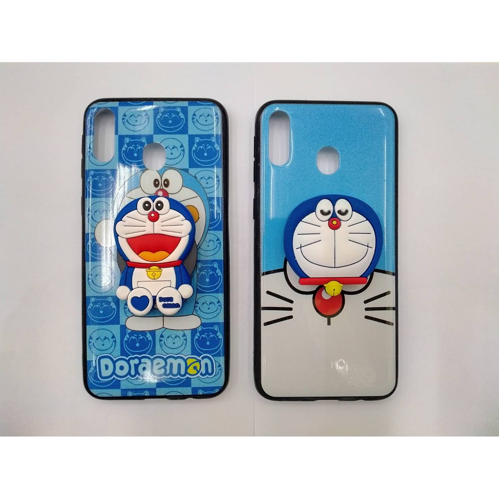 CASE SAMSUNG M20 Case Fuze Glass Popsocket Kartun