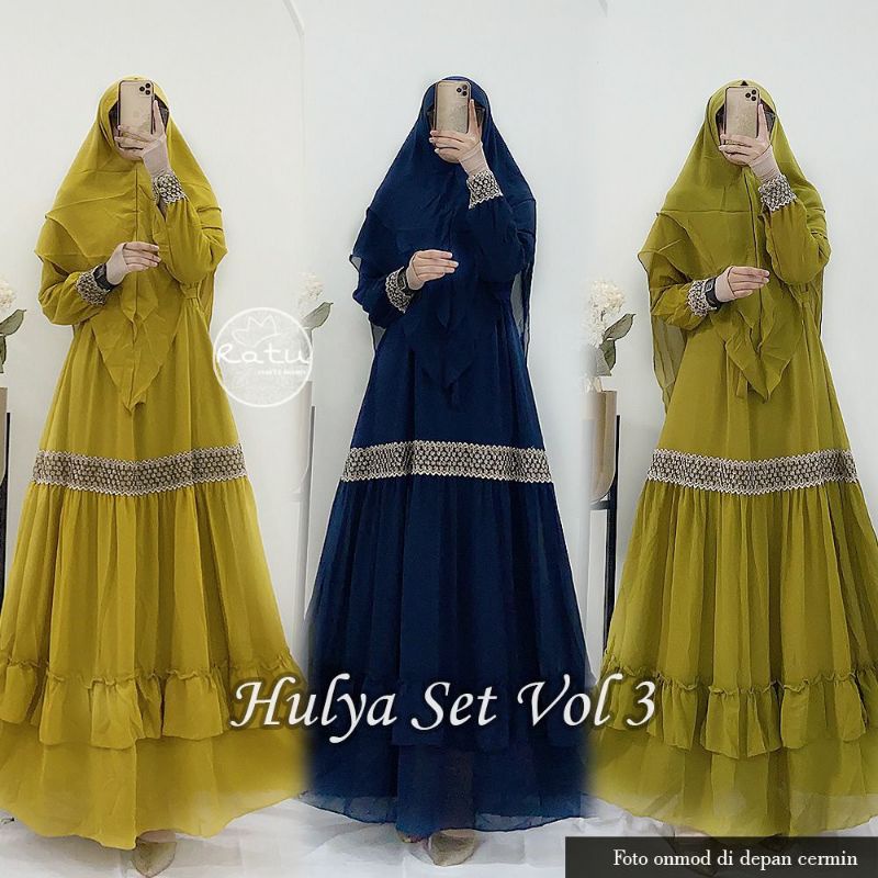 Gamis Hulya Set 3 By Ratu