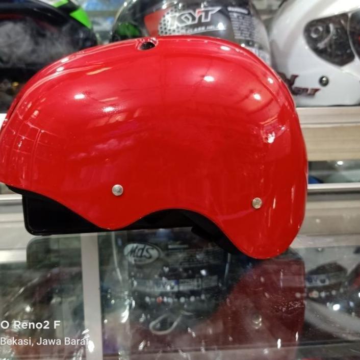 HELM SEPEDA DEWASA POLOS SEPEDA LIPAT BMX MODEL BATOK HELM MURAH