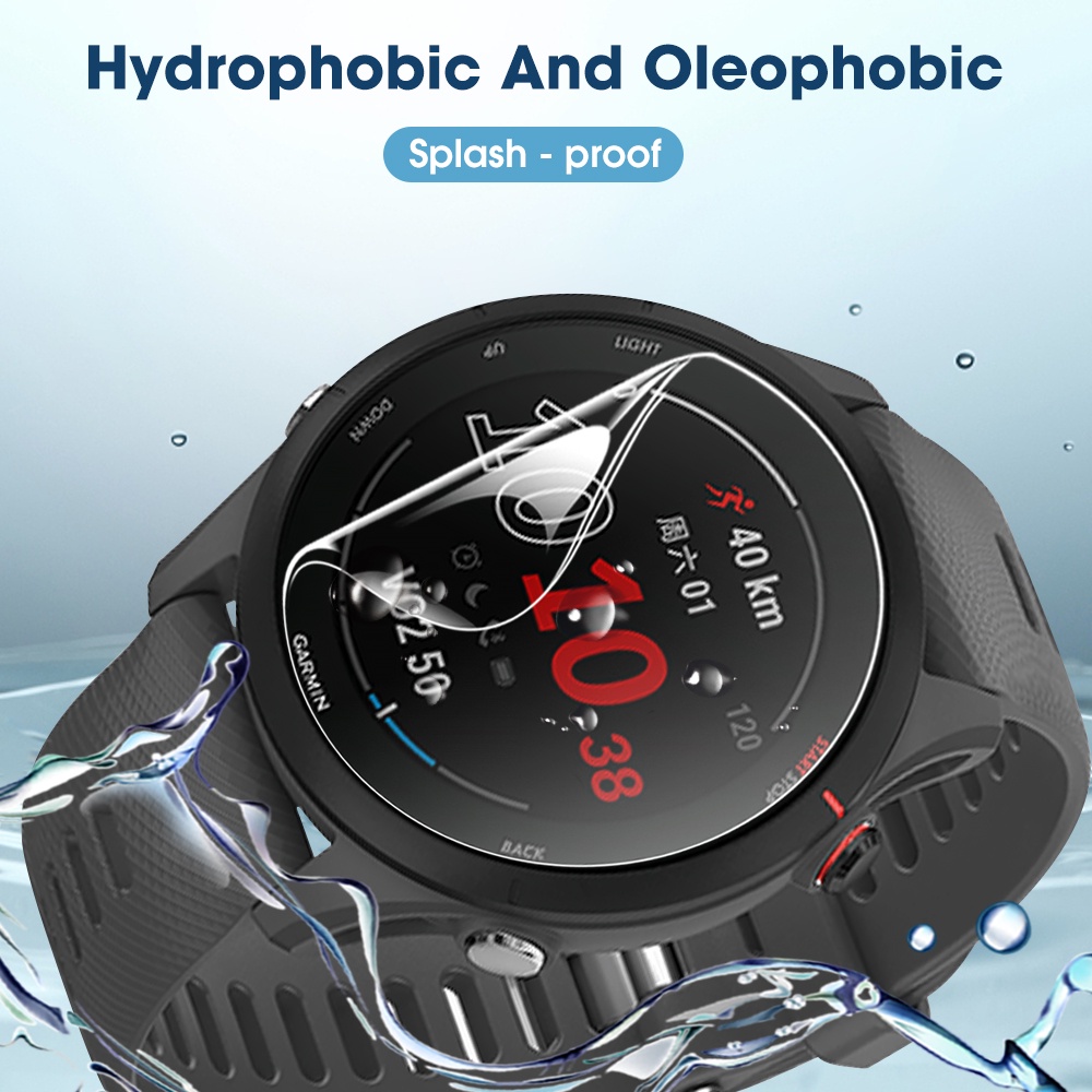 Film Hydrogel Pelindung Layar Smartwatch Garmin Forerunner 255 255S 955