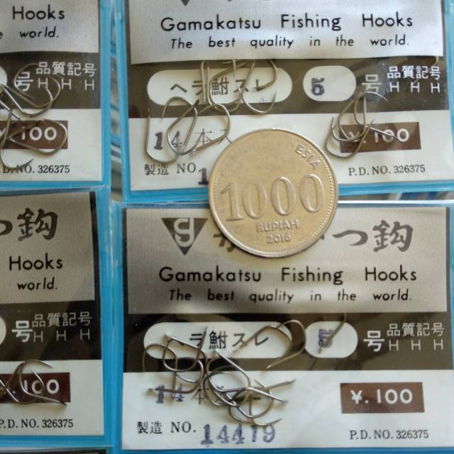 Kail pancing gamakatsu 5