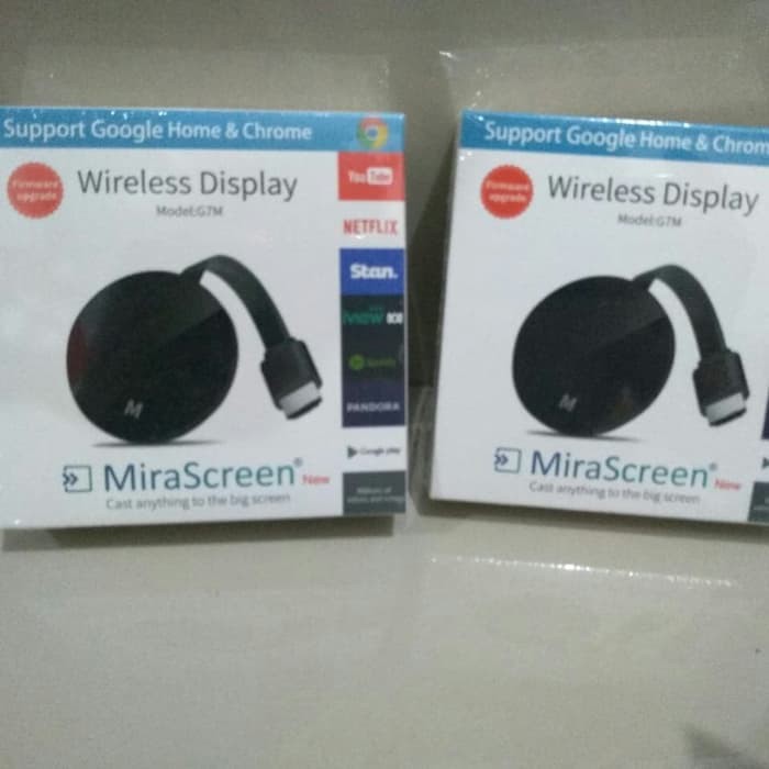 Mirascreen G7M Chromecast Wifi Wireless Display Dongle original