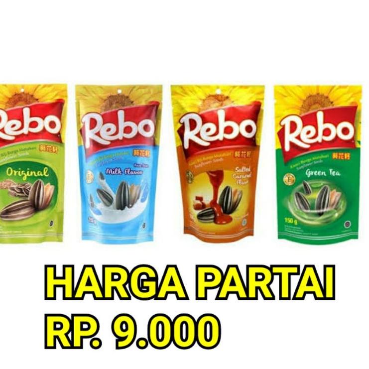 

〈〈MURAH LEBAY〉〉 EXP JANUARI 2023 Kuaci Rebo 150gram / kuacirebo 150 / Kuaci bunga matahari 150gr